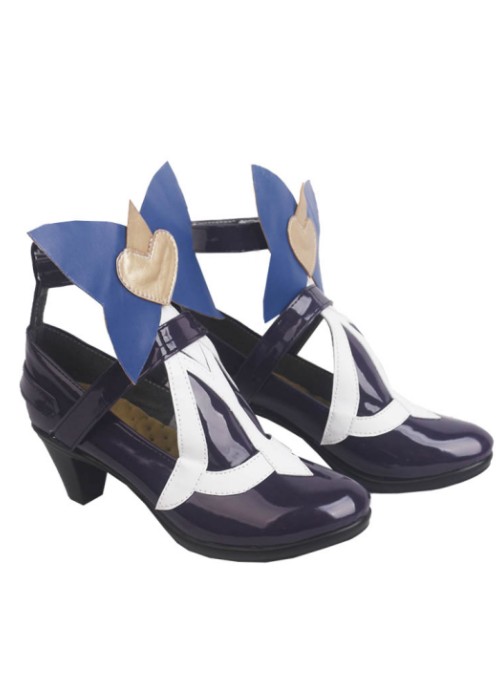 Fischel Shoes Silhouettes of the Night Genshin Impact Cosplay Boots Ver. 2