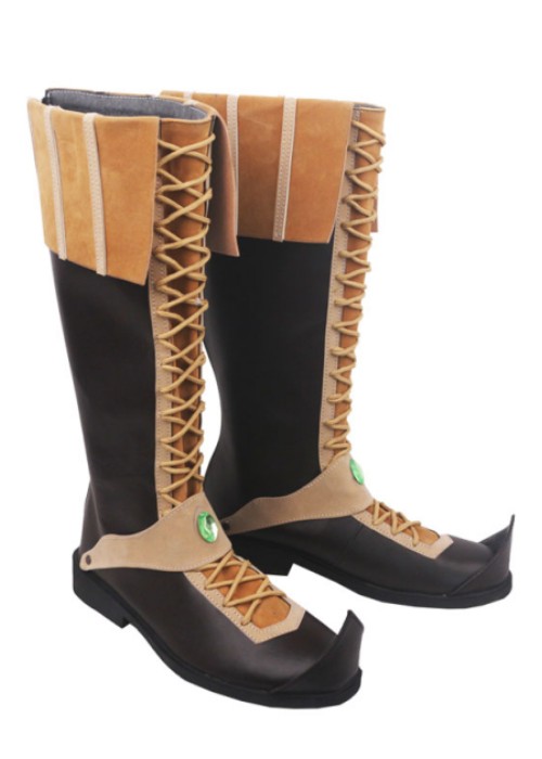 Sorcerer Rogier Shoes E. R. Cosplay Boots
