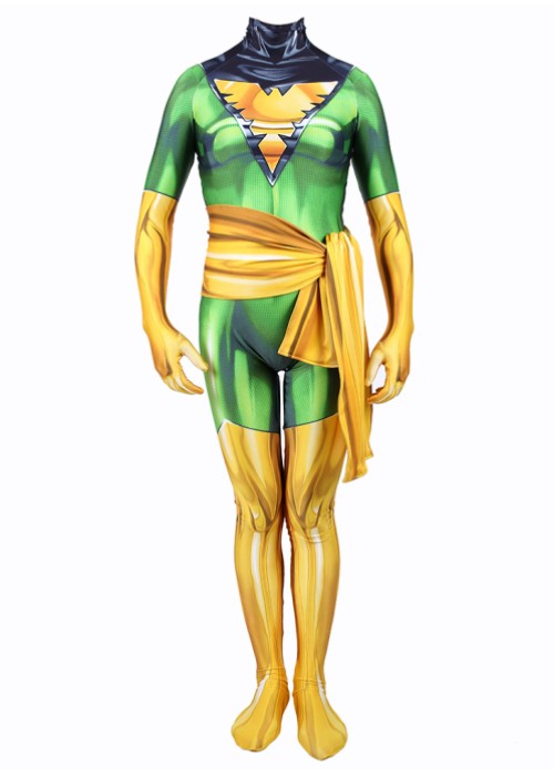 X Men Phoenix Jean Grey Costume Cosplay Bodysuit