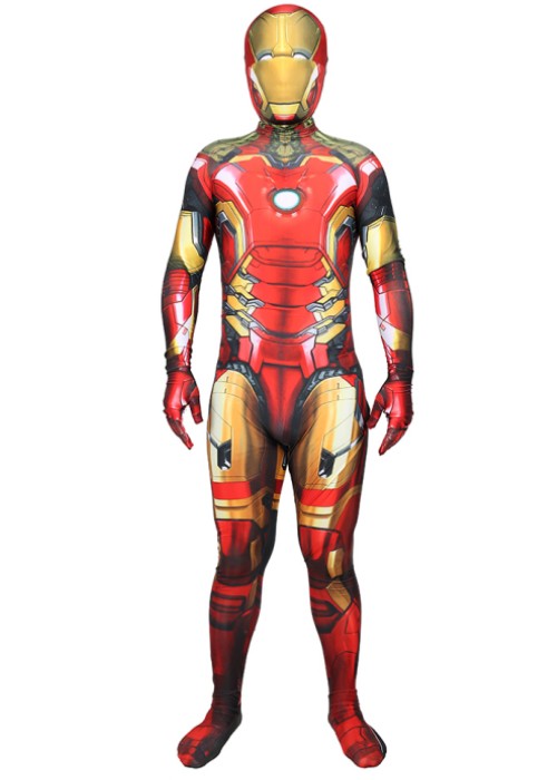 Avengers Endgame Iron Man Tony Stark Costume Cosplay Bodysuit