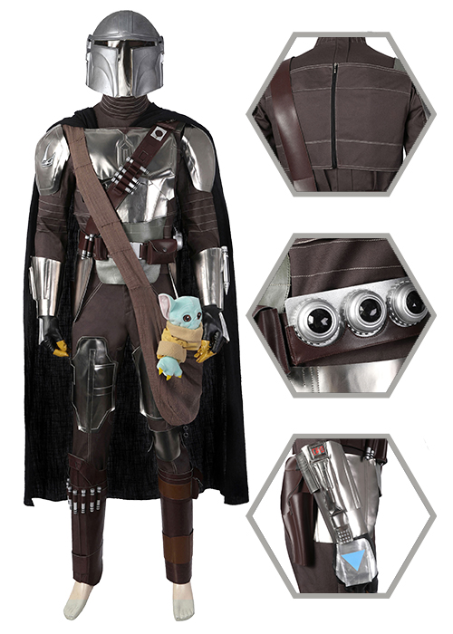 The Mandalorian Season 3 Din Djarin Costume Cosplay Suit