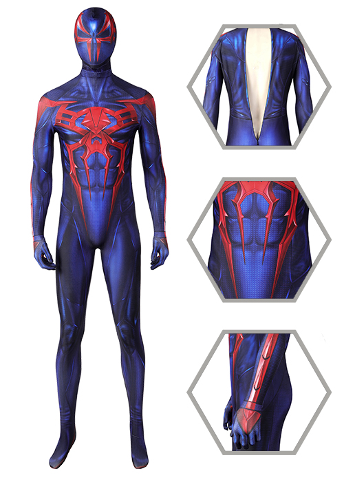 Spider Man 2099 Costume Cosplay Bodysuit