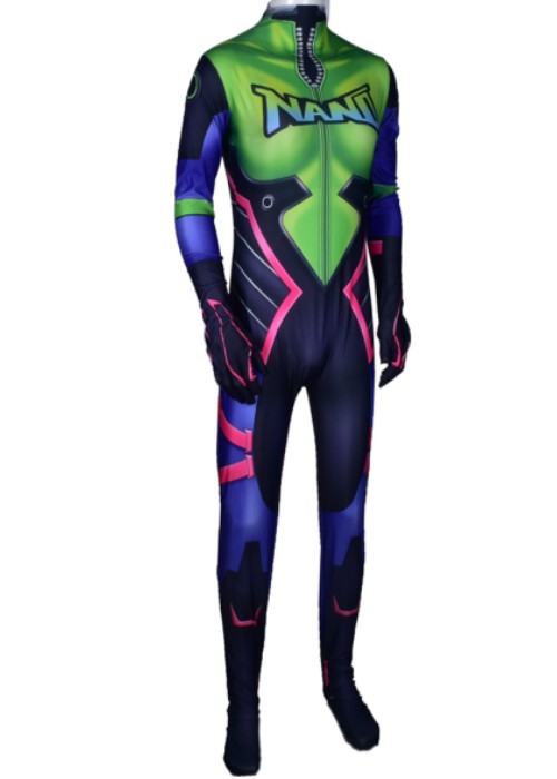 Overwatch DVA Nano Cola Costume Cosplay Bodysuit