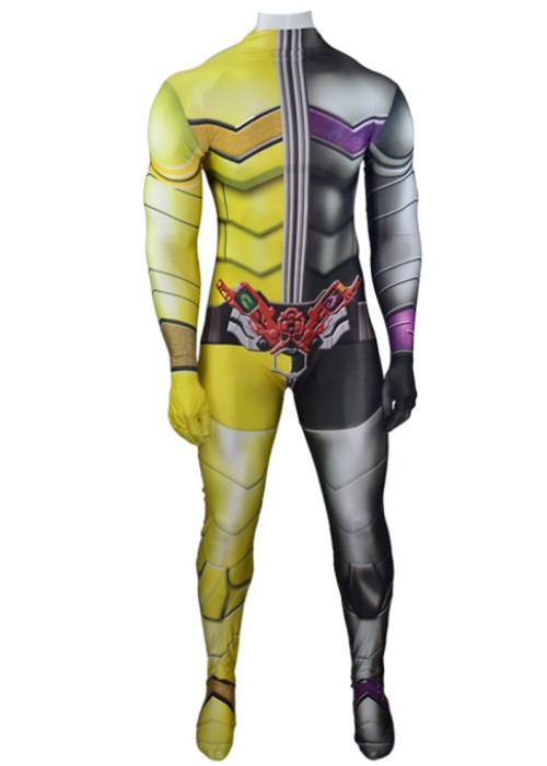Kamen Rider W Luna Metal Costume Cosplay Bodysuit