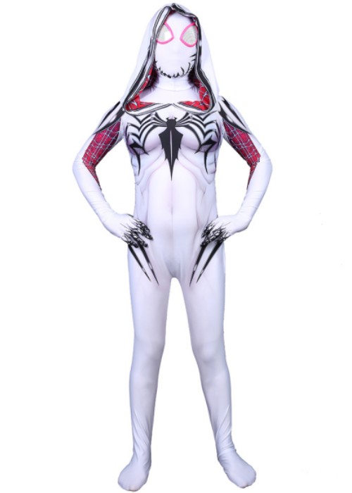 Venom Spider Gwen Costume Gwen Stacy Cosplay Bodysuit