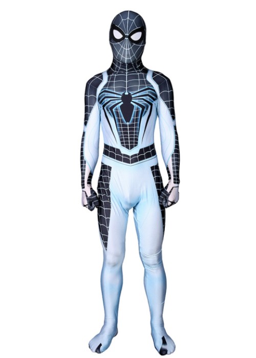 Spider Man Negative Suit Costume Cosplay Bodysuit