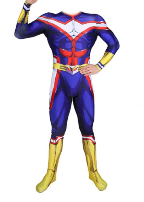 My Hero Academia All Might Costume Cosplay Bodysuit