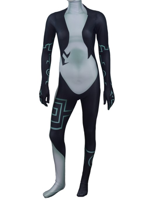 The Legend of Zelda Twilight Princess Midna Costume Cosplay Bodysuit