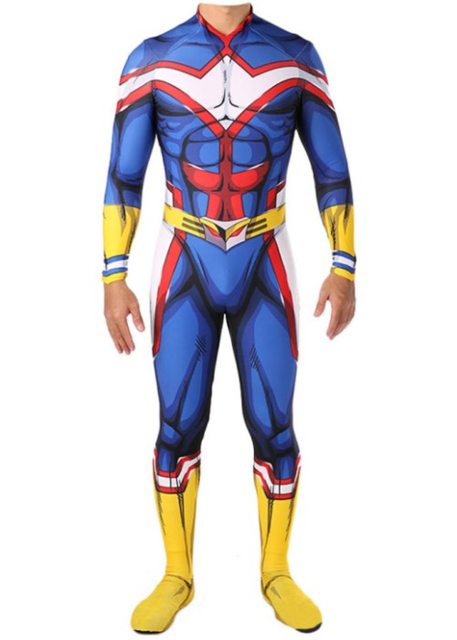 My Hero Academia All Might Costume Cosplay Bodysuit Ver.2