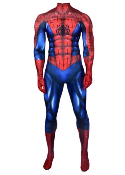Ultimate Spider Man Costume Peter Park Cosplay Bodysuit