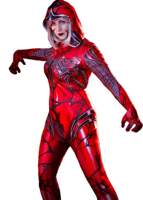 Venom Carnage Spider Man Spider Gwen Stacy Costume Cosplay Bodysuit