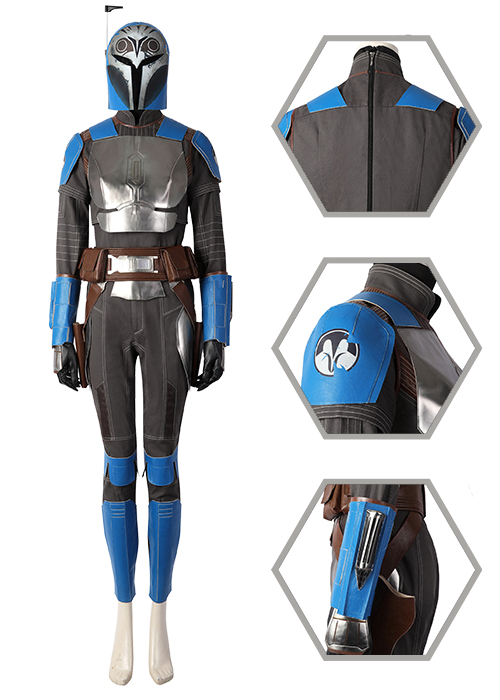 Bo Katan Kryze Costume The Mandalorian Season 3 Cosplay Suit