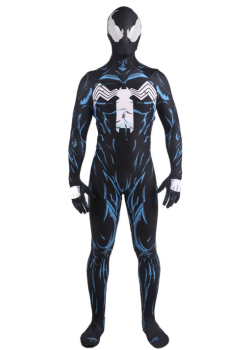 Venom Symbiote Costume Spider Man Cosplay Bodysuit