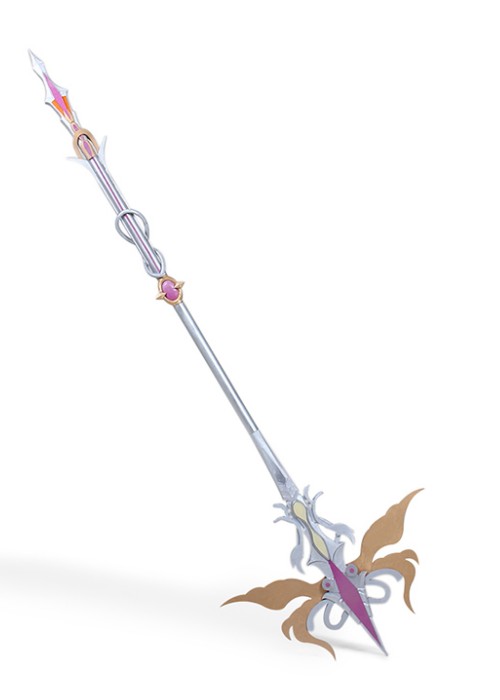 Granblue Fantasy GBF Tikoh Aesculapius Staff Cosplay Prop