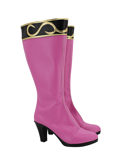 Pink Rangers Shoes Super Sentai Cosplay Boots