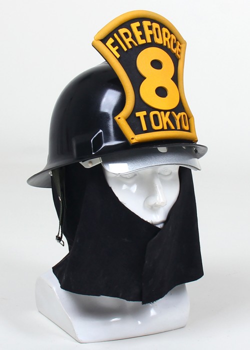 Fire Force Akitaru Obi Helmet Cosplay Prop