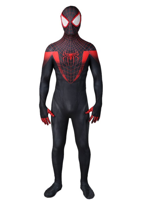 Ultimate Spider Man Miles Morales Costume Cosplay Bodysuit