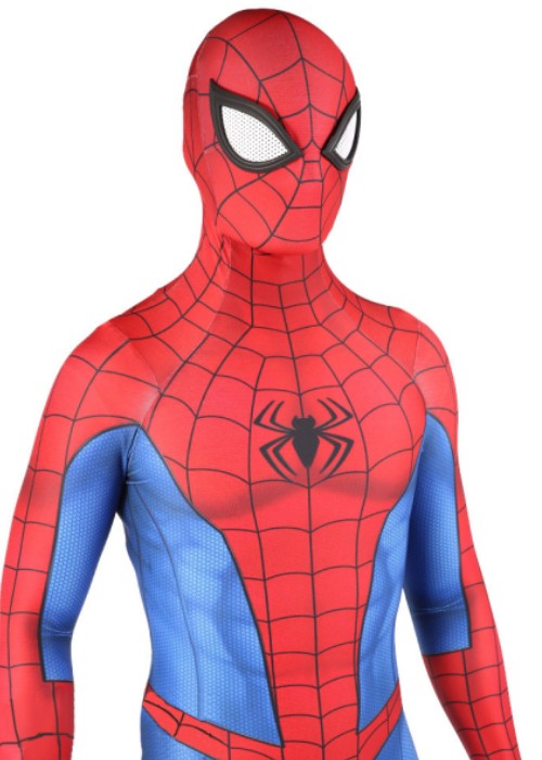 Spider Man Classic Suit Peter Parker Costume Cosplay Bodysuit