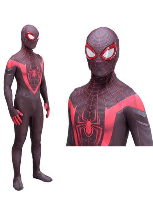 Spider Man costume Miles Morales Costume Cosplay Bodysuit