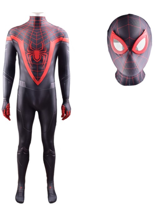 Spider Man costume Miles Morales Costume Cosplay Bodysuit Ver.2