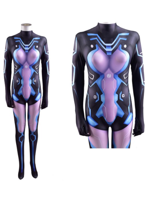 Hyperdimension Neptunia Purple Heart Next Form Costume Cosplay Bodysuit