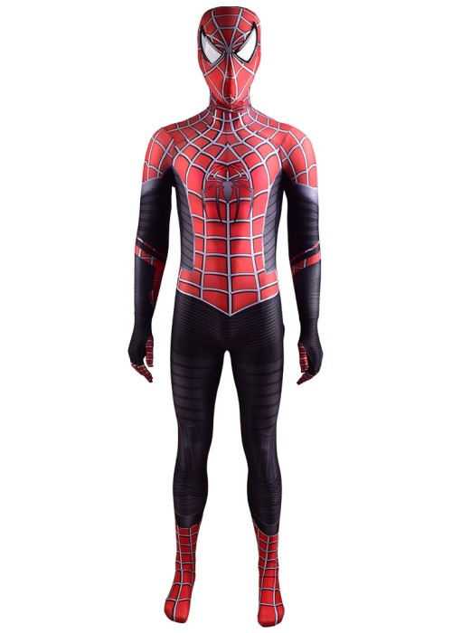 Spider Man Costume Tobey Maguire Cosplay Bodysuit