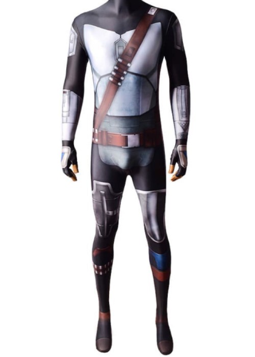 Star Wars The Mandalorian Costume Cosplay Bodysuit