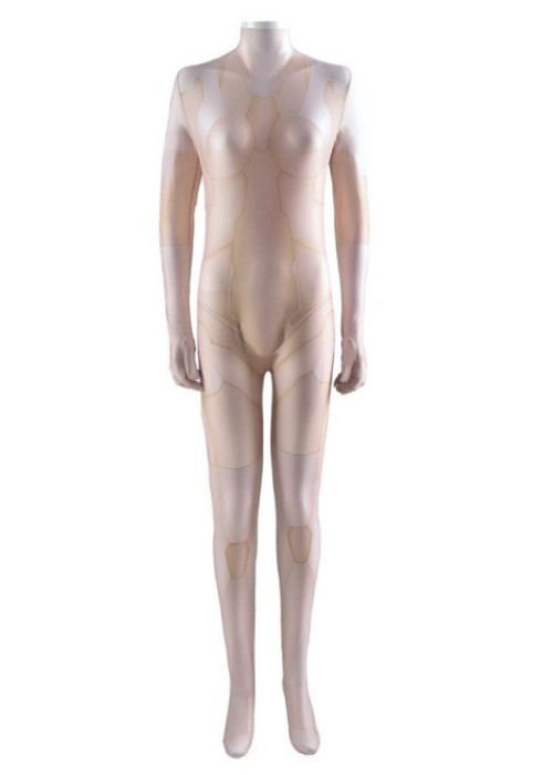 Ghost in the Shell The Major Mira Killian Costume Cosplay Bodysuit
