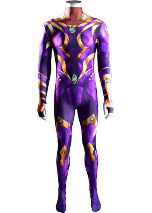 Titans Season 3 Starfire Costume Cosplay Bodysuit