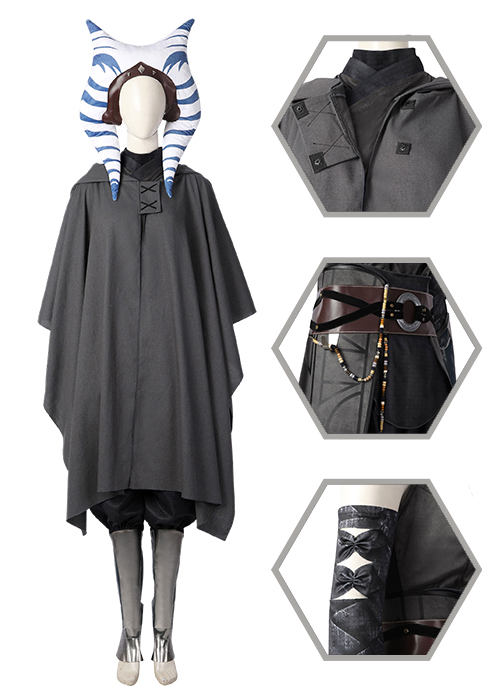 Ahsoka Tano Costume The Mandalorian Cosplay Suit