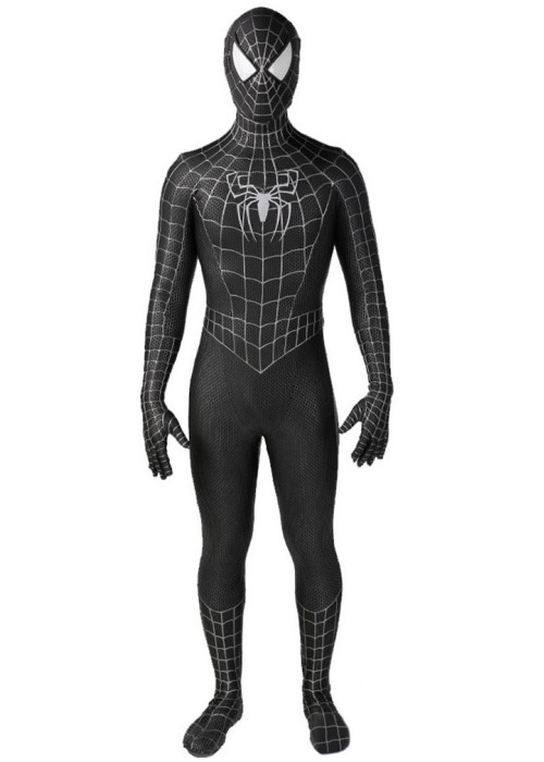 Spider Man 3 Venom Symbiote Costume Cosplay Bodysuit