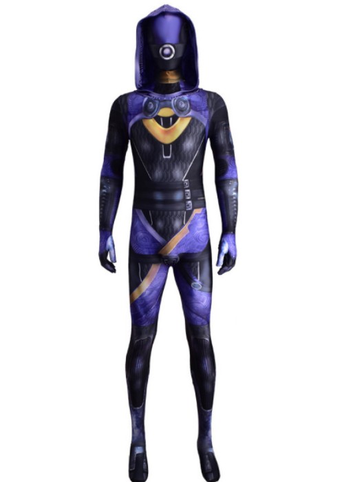 Mass Effect Tali'Zorah nar Rayya Costume Cosplay Bodysuit
