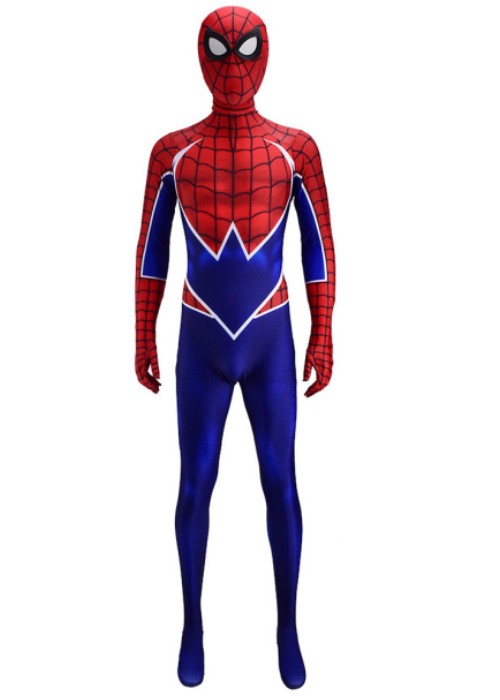 PS4 Spider Man Costume Spider Punk Suit Cosplay Bodysuit-Chaorenbuy Cosplay