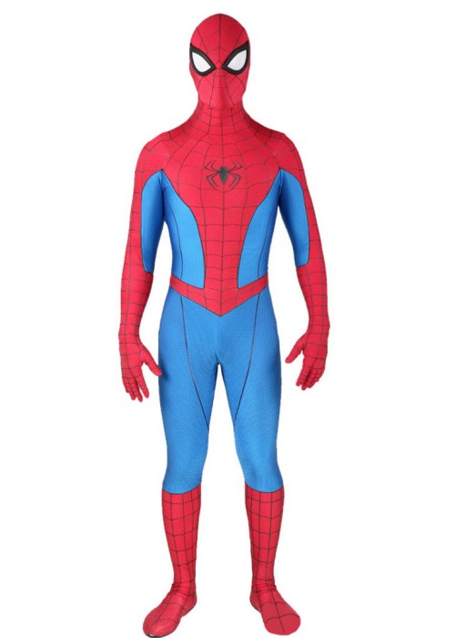 Spider Man Costume Classic Suit Cosplay Bodysuit