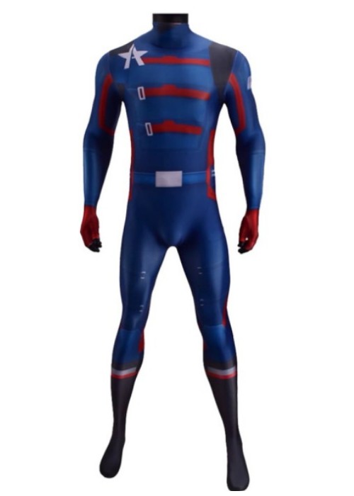 The Falcon And The Winter Soldier John Walker Costume Cosplay Bodysuit Ver.2
