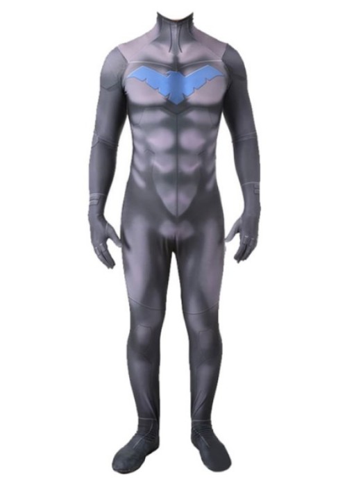 Nightwing Costume Cosplay Bodysuit Ver.3