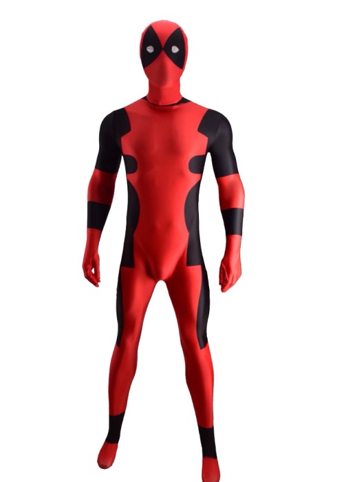 Deadpool Costume Cosplay Bodysuit