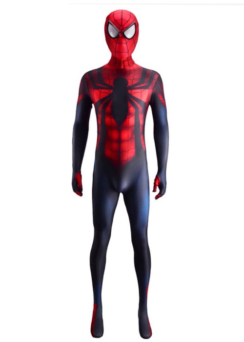 Spider Man Costume Scarlet Spider Suit Cosplay Bodysuit