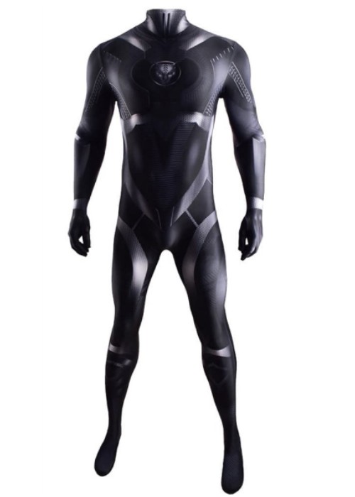 Black Panther Costume T'Challa Cosplay Bodysuit
