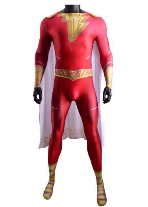 Shazam! Fury of the Gods Costume Cosplay Bodysuit