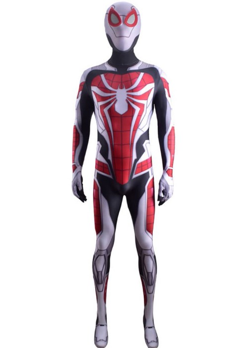 PS5 Spider Man Remastered Costume Armored Advanced Suit Cosplay Bodysuit