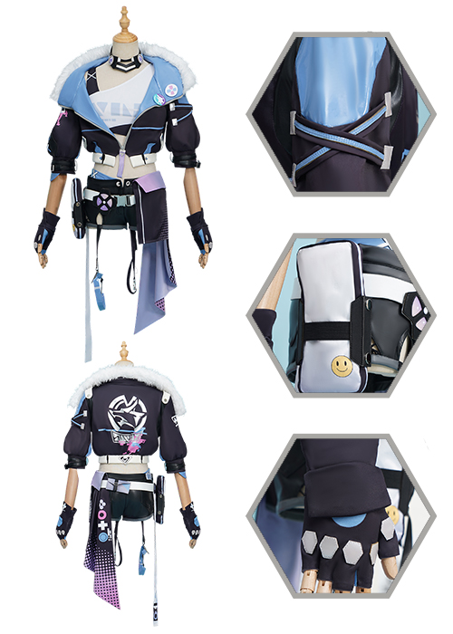 Silver Wolf Costume Honkai Star Rail Cosplay Suit