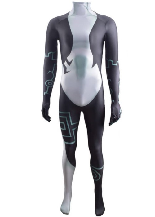 The Legend of Zelda Twilight Princess Midna Costume Cosplay Bodysuit