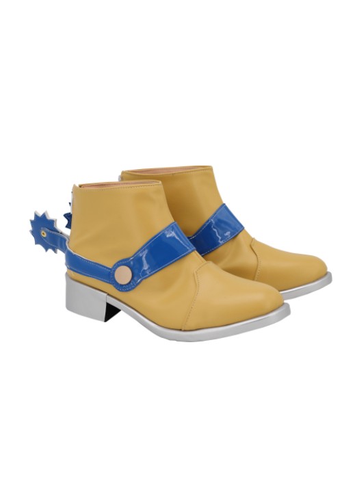 Gyro Zeppeli Shoes JoJo's Bizarre Adventure Cosplay Boots-Chaorenbuy Cosplay