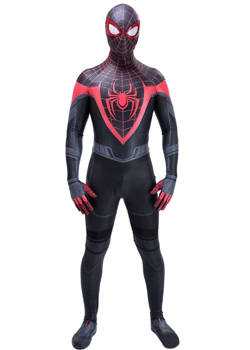 PS5 Spider Man costume Miles Morales Costume Cosplay Bodysuit Ver.3