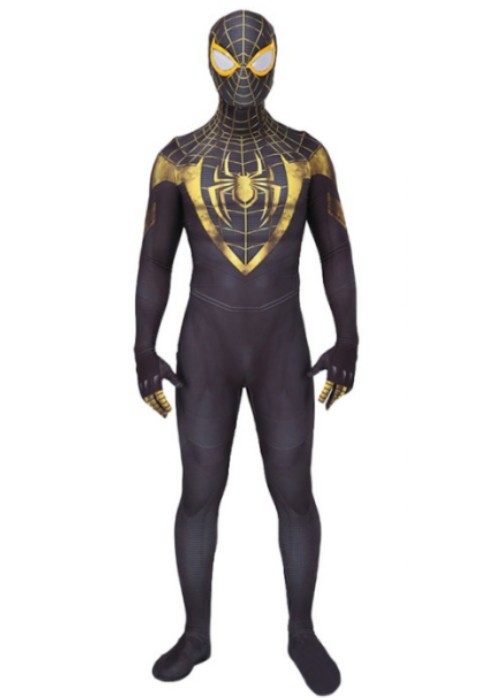 Spider Man PS5 Miles Morales Costume Uptown Pride Suit Cosplay Bodysuit Dirty Version
