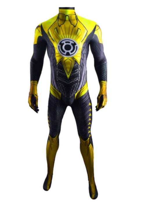 Thaal Sinestro Costume Cosplay Bodysuit