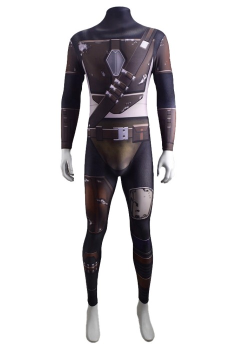 Star Wars The Mandalorian Costume Cosplay Bodysuit Ver.2