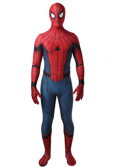 Spider Man Homecoming Costume Peter Parker Cosplay Bodysuit Ver. 2