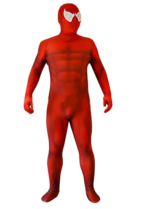 Scarlet Spider Kaine Paker Costume Spider Man Cosplay Bodysuit Ver.3